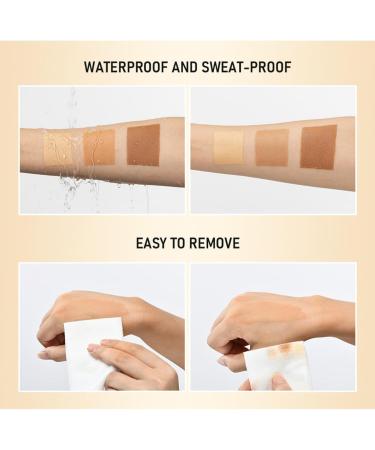 Three-color waterproof non-slip leg foundation Waterproof non-transfer leg makeup Leg and body scar covering makeup - Buy Online on GoSupps.com