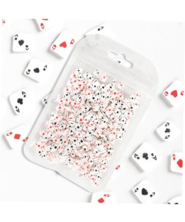 FRCOLOR 4 Nail Art Accessories Designer Nail Pendants Nail Rings Jewellery Nail Sticks Nail Accessories Nail Art DIY Decorations Simulation Materials for Manicure Charm Decorate Card Games Clay - Buy Online on GoSupps.com