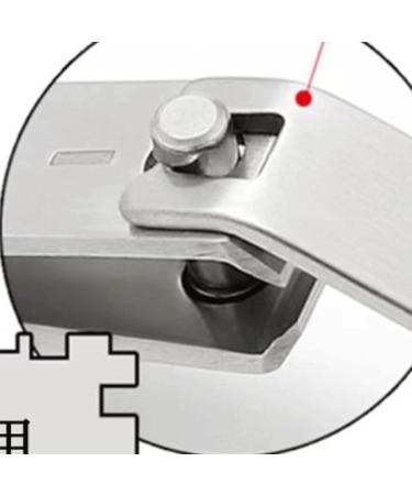 HCHGJKN Nail Clippers Nail Clipper Stainless Steel Nail Clipper Flat Oblique Mouth Size Combination Portable Nail Tool - Buy Online on GoSupps.com