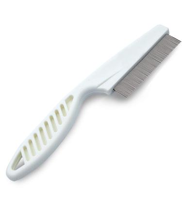 SunGrow 7.4 Inch White Grooming Comb for Ferrets, Cats, and Dogs - Buy Online on GoSupps.com