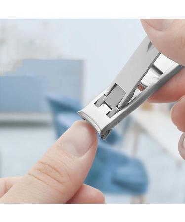OUSIKA Nail Clippers Double Head Folding Nail Clippers Stainless Steel Nail Cutter Clippers Manicure Pedicure Finger Toe Scissors Manicure Tools Nails - Buy Online on GoSupps.com