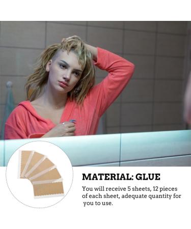 FOMIYES 6 Sheets Double-sided Tape Hair Bands Toupee Double Sided Tape Hair Ribbon Hair Extensions Tape Scalp Tape Extension Tape Double Sided Tape for Extensions Wig Suite Adhesive - Buy Online on GoSupps.com