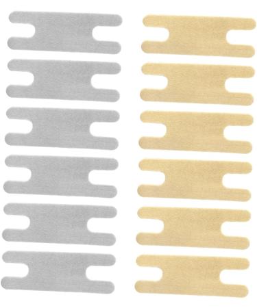 NOLITOY Non-Slipping High Heel Grips - 12 Pairs Self-Adhesive Cushion Inserts | Transparent Foot Care Pads for Ultimate Comfort - Buy Online on GoSupps.com