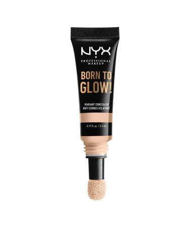 NYX Born To Glow Radiant Concealer - Light Ivory | Medium Coverage - Buy Online on GoSupps.com