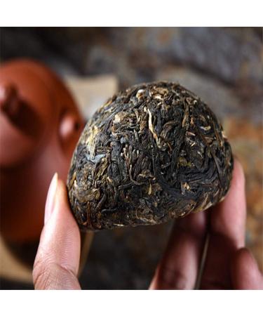 HELLOYOUNG 100g Th Pu-erh cru biologique chinois du Yunnan Tuo Sans additifs aliment vert avec une saveur intense - Buy Online on GoSupps.com