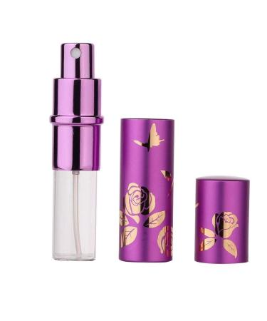 10ml Portable Empty Perfume Atomizer Bottle for Men & Women - Travel Friendly Purple Design - Buy Online on GoSupps.com