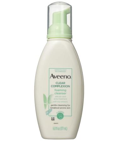 Aveeno Active Naturals Clear Complexion Foaming Cleanser 6 fl oz (177 ml)