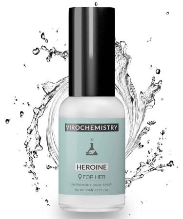 Pheromones For Women (HEROINE) Body Spray - Elegant Ultra Strength Organic Human Pheromones Fragrance Body Spray 50mL - Human Grade Pheromones to Attract Men  - Buy Online on GoSupps.com