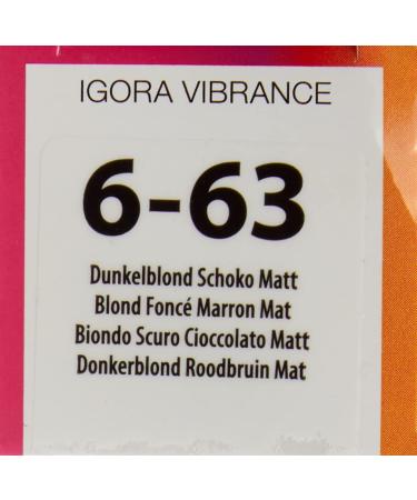 Buy Schwarzkopf Igora Vibrance 6-63 Dark Blonde Chocolate Matt - International Shipping Available - Buy Online on GoSupps.com