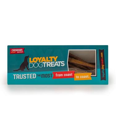 Loyalty Dog Treats Pig Ears (Pack of 25) + Loyalty Dog Treats Beef Bully Sticks 12 inch (Pack of 10) Dog Treats + Dental Chew 12 inch 25 Pack - Buy Online on GoSupps.com