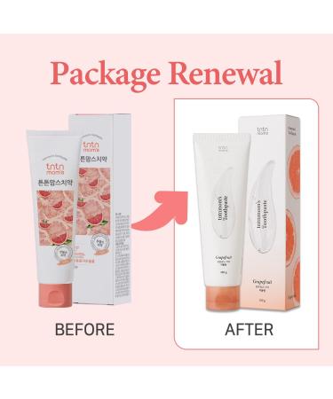 Pregnancy Safe Grapefruit Rooibos Toothpaste for Morning Sickness Relief - 4.2 oz - Buy Online on GoSupps.com