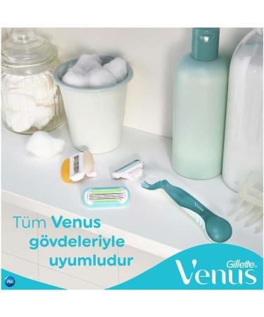 Gillette Venus Smooth Razor Blade Refills 4 each - Buy Online on GoSupps.com