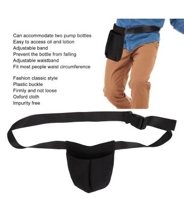 Adjustable Massage Bottle Holder | Prevents Falling Oxford Scarves | Double Oiling Massage Bottle Holder - Buy Online on GoSupps.com