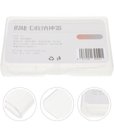 2 Pi ces Bo te de Rangement pour Faux Cils tui Portable avec Fermeture S curis e Organisateur Hygi nique Anti-poussi re pour Maquillage et Voyage - Buy Online on GoSupps.com