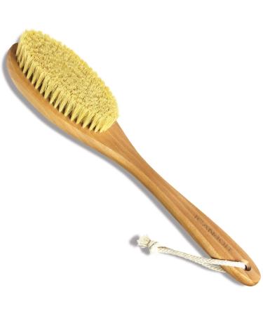 ICANdOIT Very Stiff Dry Brushing Body Brush for Men&Women  Long Handle Dry Skin Brush for Cellulite and Lymphatic Drainage with Natural Agave Cactus Tampico Fiber Bristles - Buy Online on GoSupps.com