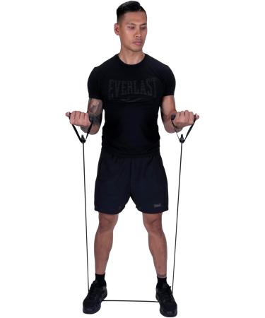 Everlast Heavy Resistance Band - Durable Latex Tube with Padded Handles Ideal for Pilates Home Gym Fitness Weight Loss Full-Body Workouts Great Exercise Equipment for Home & Recovery - Buy Online on GoSupps.com