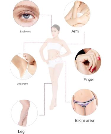 Rechargeable Eyebrow Razor for Women | Precision Hair Removal Tool for Chin Upper Lip & Face | No Pulling Eyebrow Care Set - Buy Online on GoSupps.com