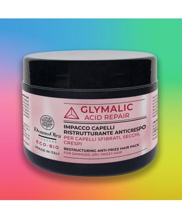 Domus Tuscan Oil Glymalic Acid Repair Hair care against curls restructuring and shine with acidic pH value for brittle dry or frizzy hair 250 ml ecobio Domus Olea Toscana - Buy Online on GoSupps.com