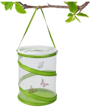 Butterfly Net Habitat Clear Butterfly Enclosures Mini Mesh Cage - butterfly cage for caterpillars Butterfly Enclosures for Indoors 6.3" x 7.9" Tall - Buy Online on GoSupps.com