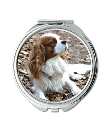 Mirror makeup mirror Dog Small Purebred Dog pocket mirror portable mirror
