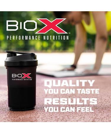 BioX Protein 32 Bar Variety Pack | High Protein High Fibre & Low Sugar | 32 Grams Protein 1 Gram Sugar | 4 Fudge Brownie 4 Cookies & Cream 4 Peanut Crunch Variety Box of 12 - Buy Online on GoSupps.com