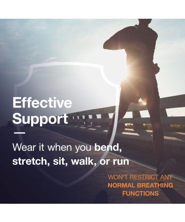 Armor Back Brace for Posture Correction | Clavicle Stabilizer | Thoracic Support | Adjustable Closure | Black - Men & Women - Buy Online on GoSupps.com