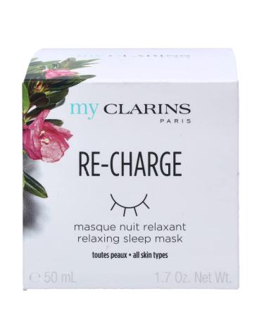 Clarins Re-Charge Relax Sleeping Mask | Hydrating Night Cream & Overnight Mask | Skin Recharge & Rosy Glow | Vegan | 1.7 Oz - Buy Online on GoSupps.com