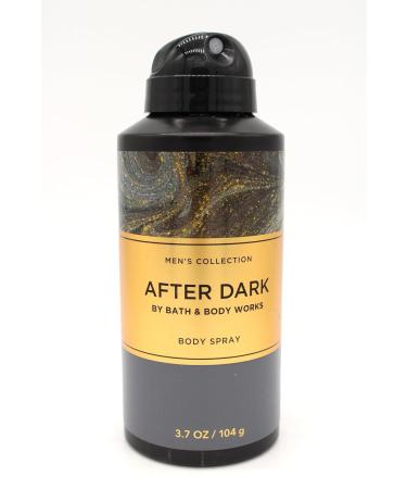 Bath and Body Men's Collection Body Spray Cologne Mist AFTER DARK 3.7 oz
