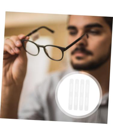 Buy Healeved Silicone Glasses Leg Covers - 10 Pairs of White Nose Pads & Bracket Sleeves for Women s Sports Glasses | 5.5x0.6cm - International Shipping Available - Buy Online on GoSupps.com