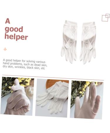 Beavorty 1 Pair Grooming Gloves Mittens Sleep Lotion moisturizing Hand Gloves Dry Hands Gloves Inspection Gloves Overnight Gloves Household Moisturizing Gloves Portable Moisture Gloves spa - Buy Online on GoSupps.com
