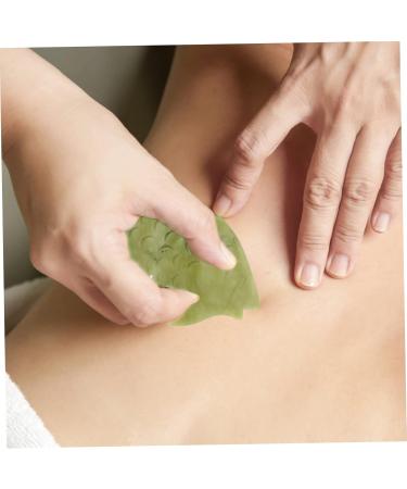 Plafope 2-Piece Jade Gua Sha & Massage Comb Set - Face & Scalp Massagers for Relaxation & Skin Care - Buy Online on GoSupps.com