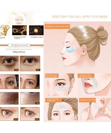 Buy Collagen Eye Pads | Anti-Wrinkle & Moisture-Boosting Eye Masks for Dark Circles & Puffiness - International Shipping Available - Buy Online on GoSupps.com