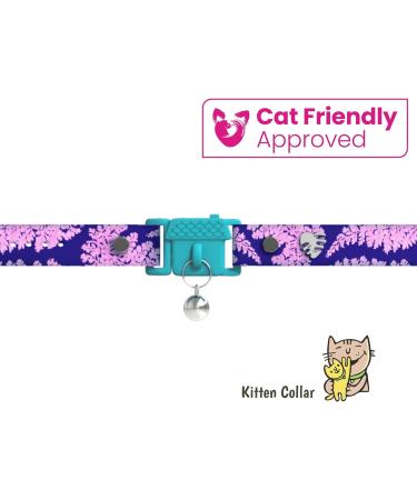 Kittyrama Botanical Collars for Cats & Kittens - Hypoallergenic Breakaway Veterinarian Approved | Comfort & Style for Your Feline Friends - Buy Online on GoSupps.com