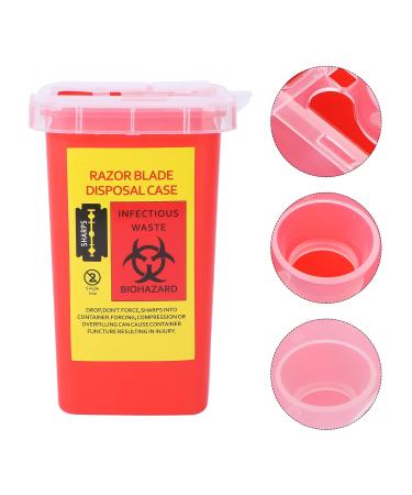 Beaupretty Waste Blade Disposal Box - Metal Container for Sharp Trash Medical & Household Use | Safe & Efficient Disposal - Buy Online on GoSupps.com
