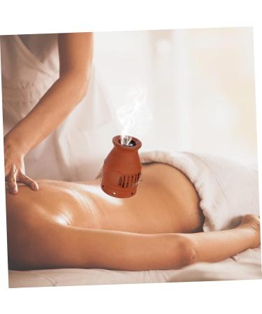 FRCOLOR Moxibustion Pot Tool - Spa Burner & Stand Purple Clay Moxibustion Box & Stick - International Shipping Available - Buy Online on GoSupps.com