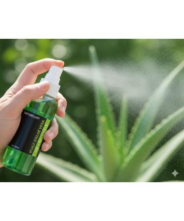  Natureluxy Aloe Vera Oil Spray 30ml - Paraben-Free For All Skin Types - Buy Online on GoSupps.com
