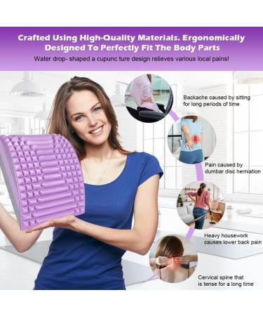 Miupi 2-in-1 Back & Neck Stretcher - Relieve Pain & Relax | International Shipping - Buy Online on GoSupps.com