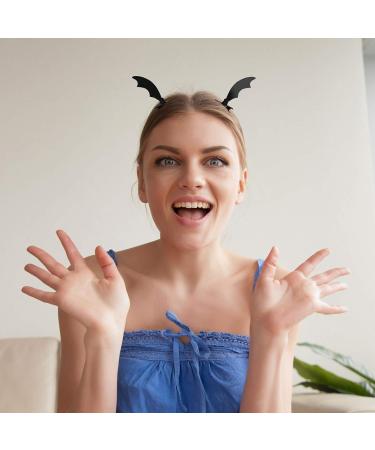 Lurrose Angel and Devil Wing Hair Clips - Set of 2 | Leather Cartoon Hairpins for Kids, Women, Girls - Buy Online on GoSupps.com