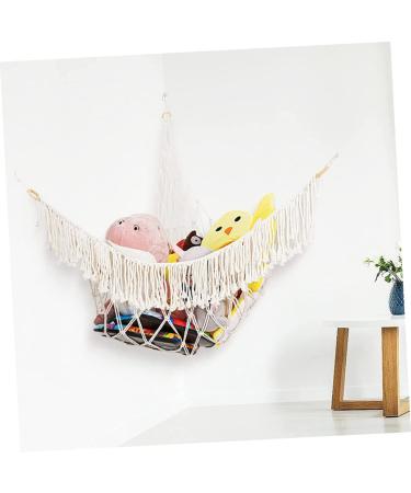 Beaupretty 2-in-1 Yoga Ball Stand & Toy Organizer | Cotton Toy Hammock for Kids | Fitness & Play Storage Solution - Buy Online on GoSupps.com