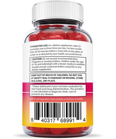 Justified Laboratories Keto ACV Gummies 1000MG with Pomegranate Juice, Beet Root, B12 - 60 Gummies (Pack of 1) - Buy Online on GoSupps.com