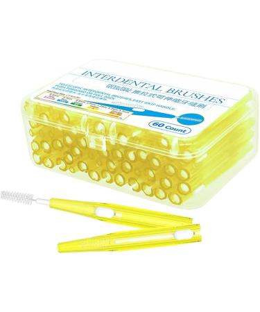 Intermediate Room Brushes & Soft Dental Floss for Kids - 60 Pack Dental Toothpicks & Tools | Jaw-Friendly Oral Care - Buy Online on GoSupps.com