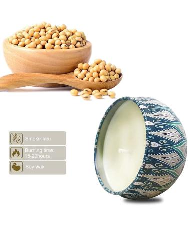 12 Pack Scented Candles Gift Set - Natural Soy Wax with Essential Oils for Stress Relief - Aromatherapy Candles for Home - Perfect for Women's Meditation and Bath - Buy Online on GoSupps.com
