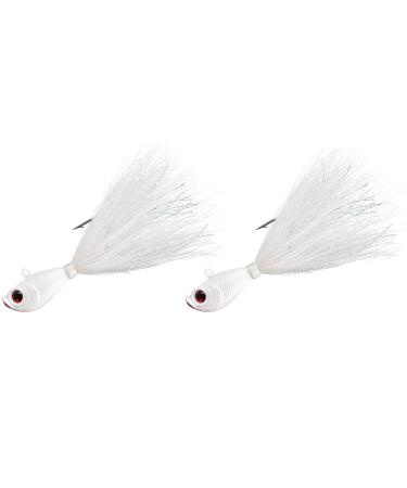 LAST CAST TACKLE 3.0-6.0oz Bucktail Fishing Lure Jigs - 2 Pack 3.0 Ounce - 2 Pack