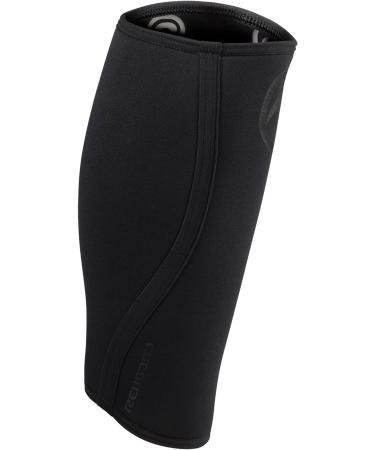Rehband Neoprene Calf Bandage - Compression Support for Calf & Shin - 1 Pair Carbon/Black - Ideal for Deadlift & Sports Performance - Buy Online on GoSupps.com