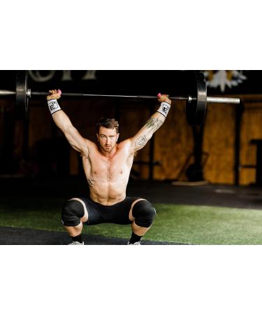 Element 26 Knee Wraps for Weightlifting - Compression Support for Powerlifting & Bodybuilding - Buy Online on GoSupps.com