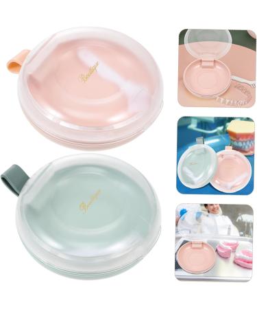 Lurrose 2-Pack Storage Box for Prostheses | Orthodontic Retainer & Cleaning Case | Dustproof TPU Travel Case - Buy Online on GoSupps.com