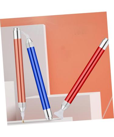 Healeved 6 Sets Nail Art Drill Pen Gem Nailkindy Nibs Embroidery Diamond Pen Nail Tool Kit Nail Art Tool Art Craft Supplies Art Crafts Diamond Drawing Pen Aluminum Alloy Shine 5d - Buy Online on GoSupps.com