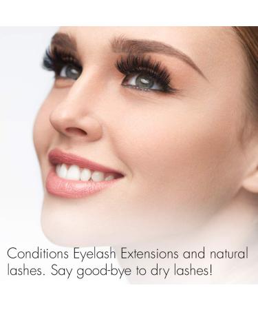 Buy Eyelash Extension Conditioner with Silk Protein - 3ml | Keep Natural Lashes Healthy & Strong - Buy Online on GoSupps.com