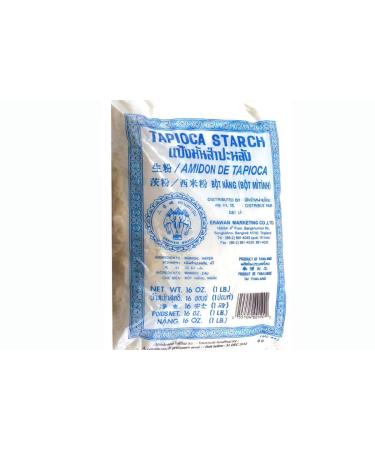 Tapioca Starch (Amidon De Tapioca) - 16oz (Pack of 3)