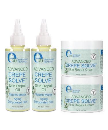 e70 Advanced Oil and Cream Crepe Skin (4 Pack)